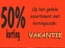 50% Korting